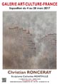 Affiche Christian RONCERAY