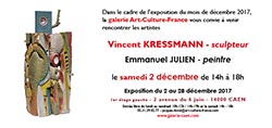 Carton invitation Vincent KRESSMANN