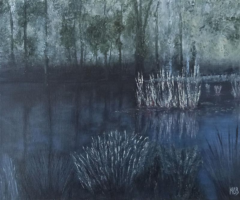 Etang bleu