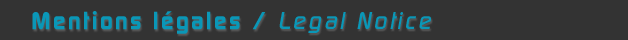 Mentions l�gales